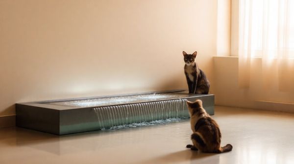 Découvrez les bienfaits d'une fontaine à eau pour chat silencieuse