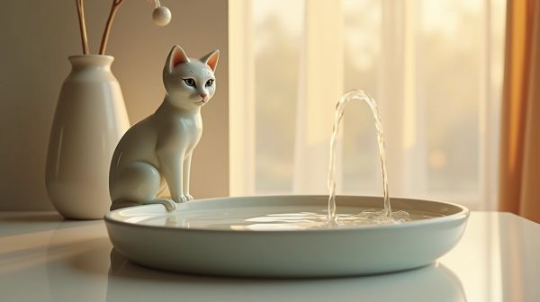 Fatigué des bruits inutiles ? Optez pour une fontaine à eau pour chat ultra silencieuse
