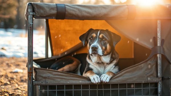 Les avantages des litières pour chien résistantes aux intempéries